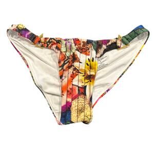 NEW Christian Lacroix x Swiminista Bikini Bottom – Floral Print, Size XS